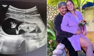 Virgínia exibe ultrassom de sua segunda gravidez: 'já te amo muito'