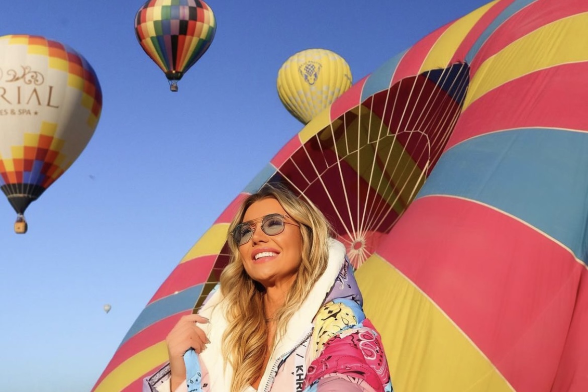Ana Paula Siebert curte passeio de balão na Capadócia: "Foi inesquecível"