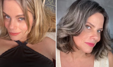 Maria Cândida avalia transição para os cabelos brancos: "Processo lindo"