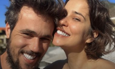 Paloma Duarte se derrete por Bruno Ferrari: "Meu marido é um tesão"