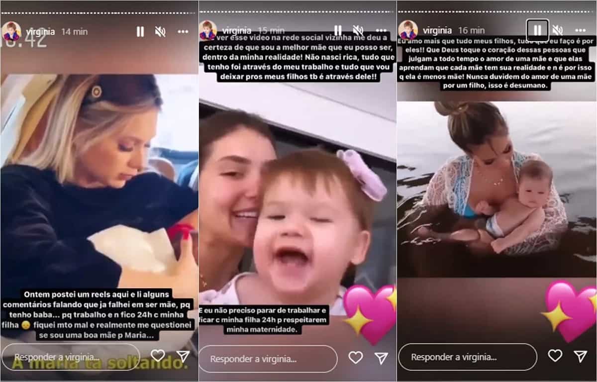 Virgínia Fonseca desabafa após críticas por ter babá: 'julgam todo tempo' (Foto: Reprodução/Instagram)
