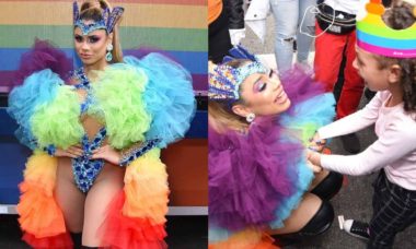 Lexa faz show na Parada LGBTQIA+ e se emociona com fã mirim