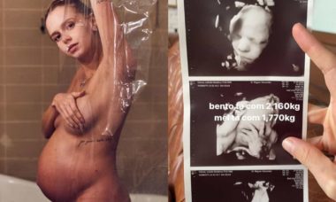 Isa Scherer revela o peso dos gêmeos: '4kg de criança na barriga'