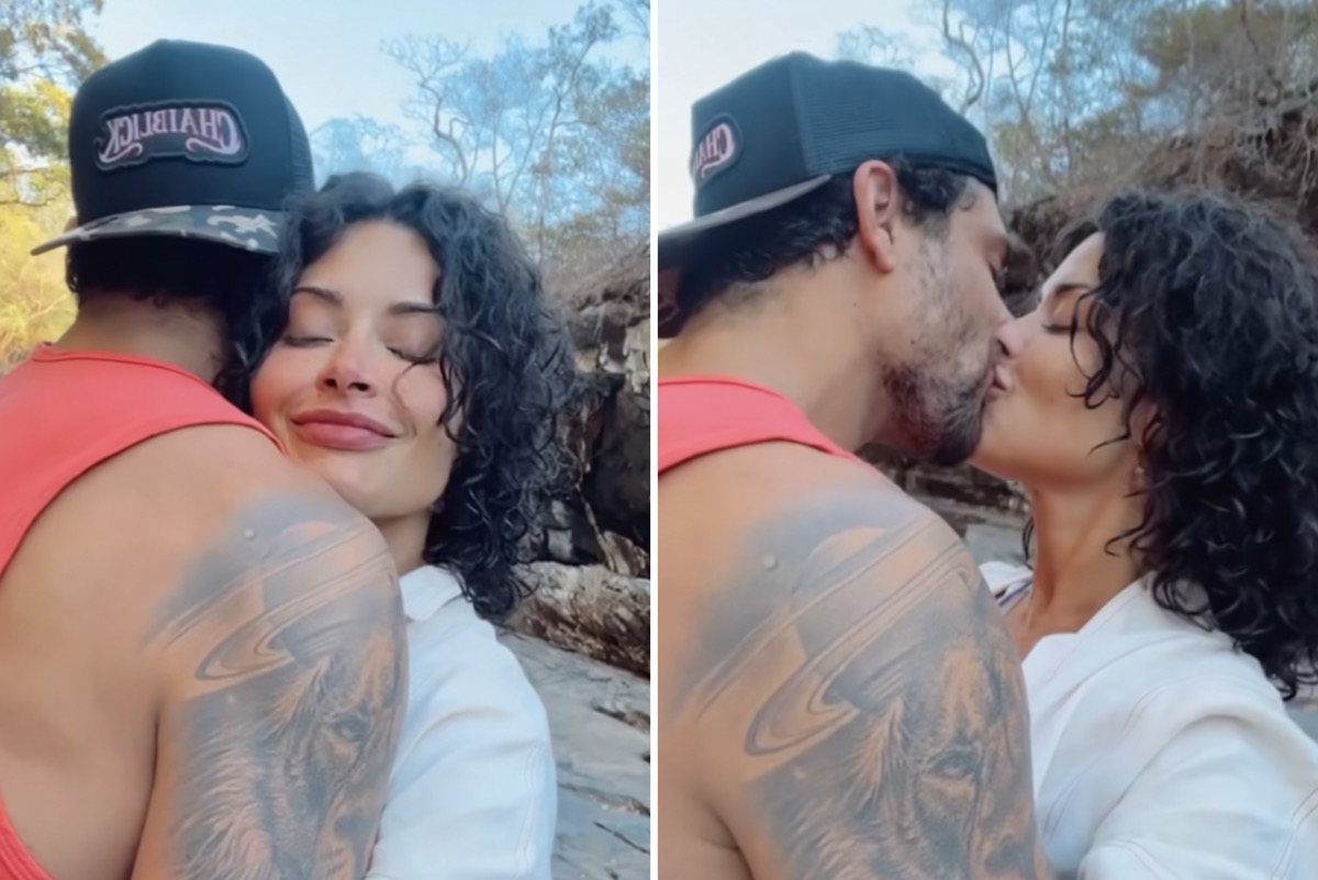 Aline Campos surge em clima de romance com Jesus Luz: "Vida pode ser mágica"