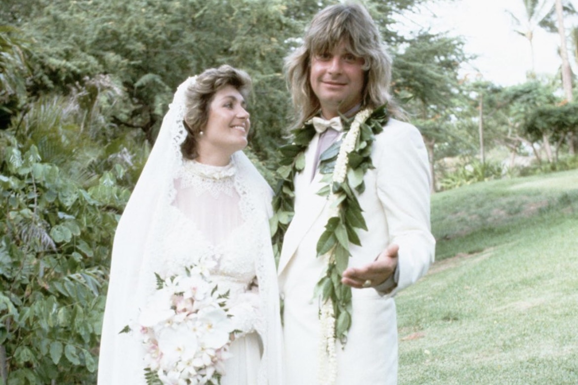 Ozzy Osbourne celebra 40 anos de casamento com Sharon