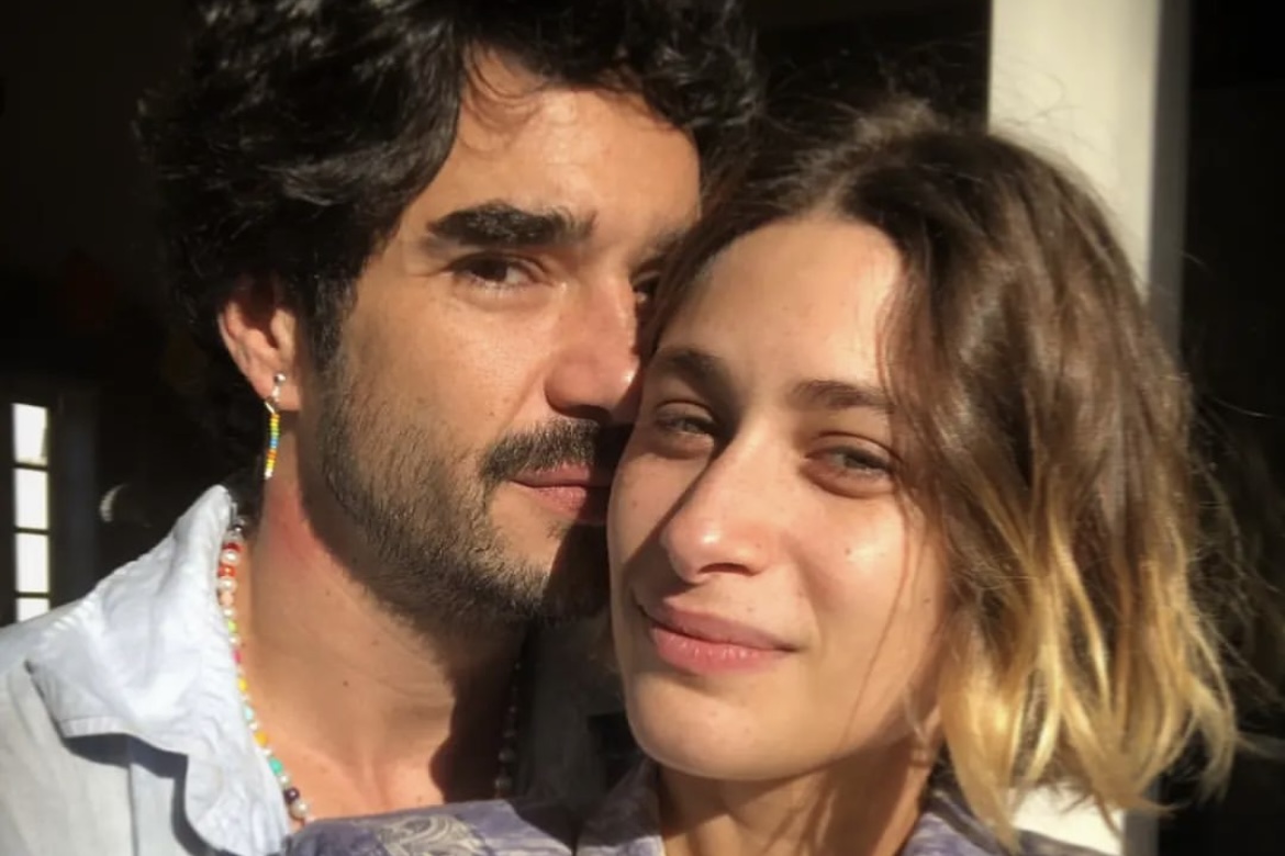 Caio Blat posta declaração de amor para Luisa Arraes: "Meu raio de luz"
