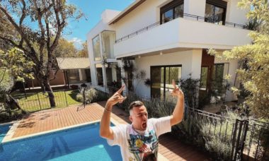 Lucas Rangel exibe nova mansão: "Sempre sonhei"