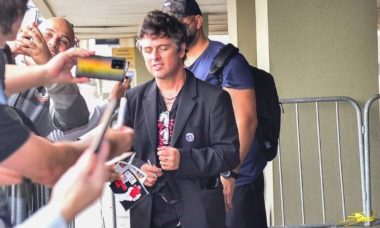 Green Day desembarca no Brasil para show no Rock in Rio