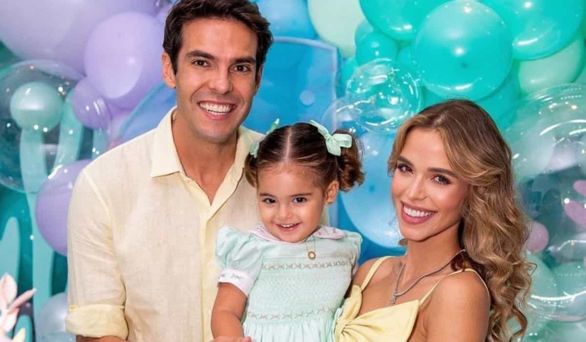 Carol Dias e Kaká celebram aniversário de 2 anos da filha