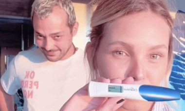 Eduardo Sterblitch e Louise D'Tuani anunciam gravidez do primeiro filho