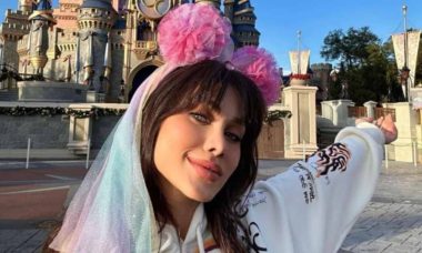 Flavia Pavanelli posta registrou ao curtir parques da Disney