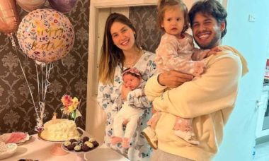 Virgínia e Zé Felipe celebram primeiro mês de vida da filha