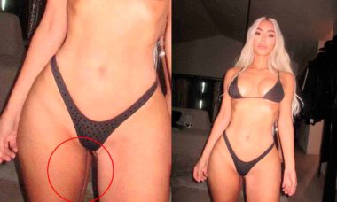 HORRORESFãs de Kardashian pegam erro 'embaraçoso' de photoshop