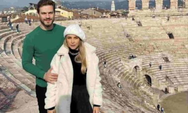 Após noivado, Carla Diaz curte viagem romântica pela Itália com Felipe Becari