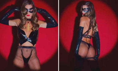 Izabel Goulart deixa fãs babando com fantasia sexy de Halloween