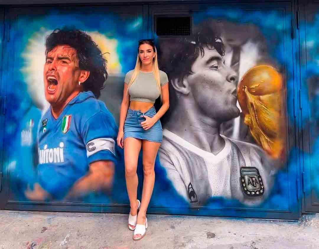 Torcedoras argentinas de topless viralizam em meio à vitória na Copa do Mundo do Catar 2022. Foto: Reprodução Instagram