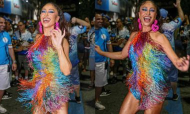 Carnaval 2023: Sabrina Sato samba muito em ensaio da Vila Isabel
