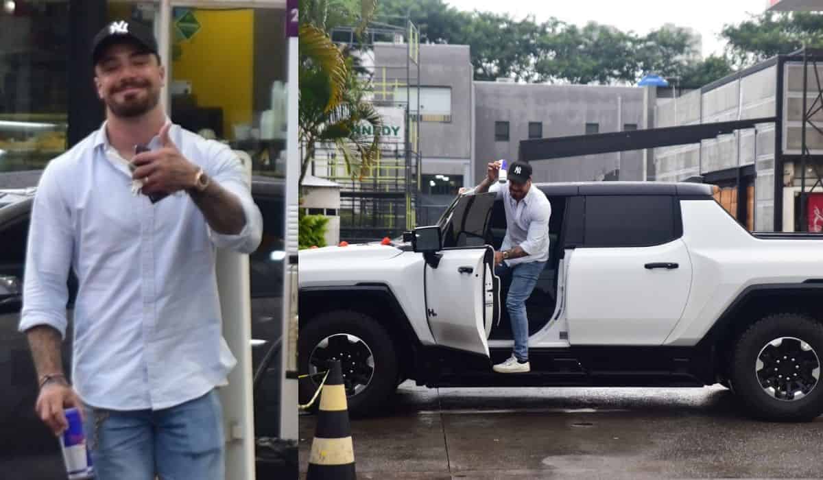 Felipe Titto é flagrado andando com carro de R$ 2 milhões em SP