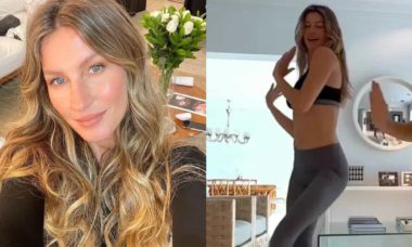 Gisele Bündchen faz aula de dança para curtir o Carnaval do RJ