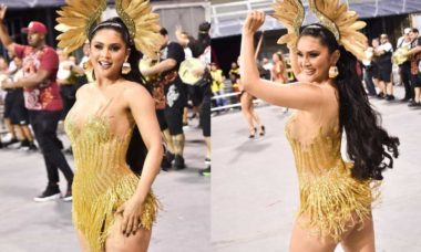 Rainha! Mileide cai no samba em ensaio no Anhembi: 'noite incrível'