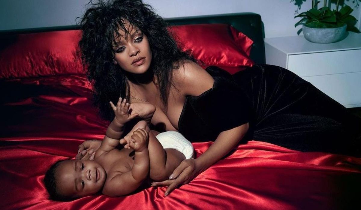 Rihanna rebate fã sobre foto com o filho: 'mantenha suas patas longe dele'