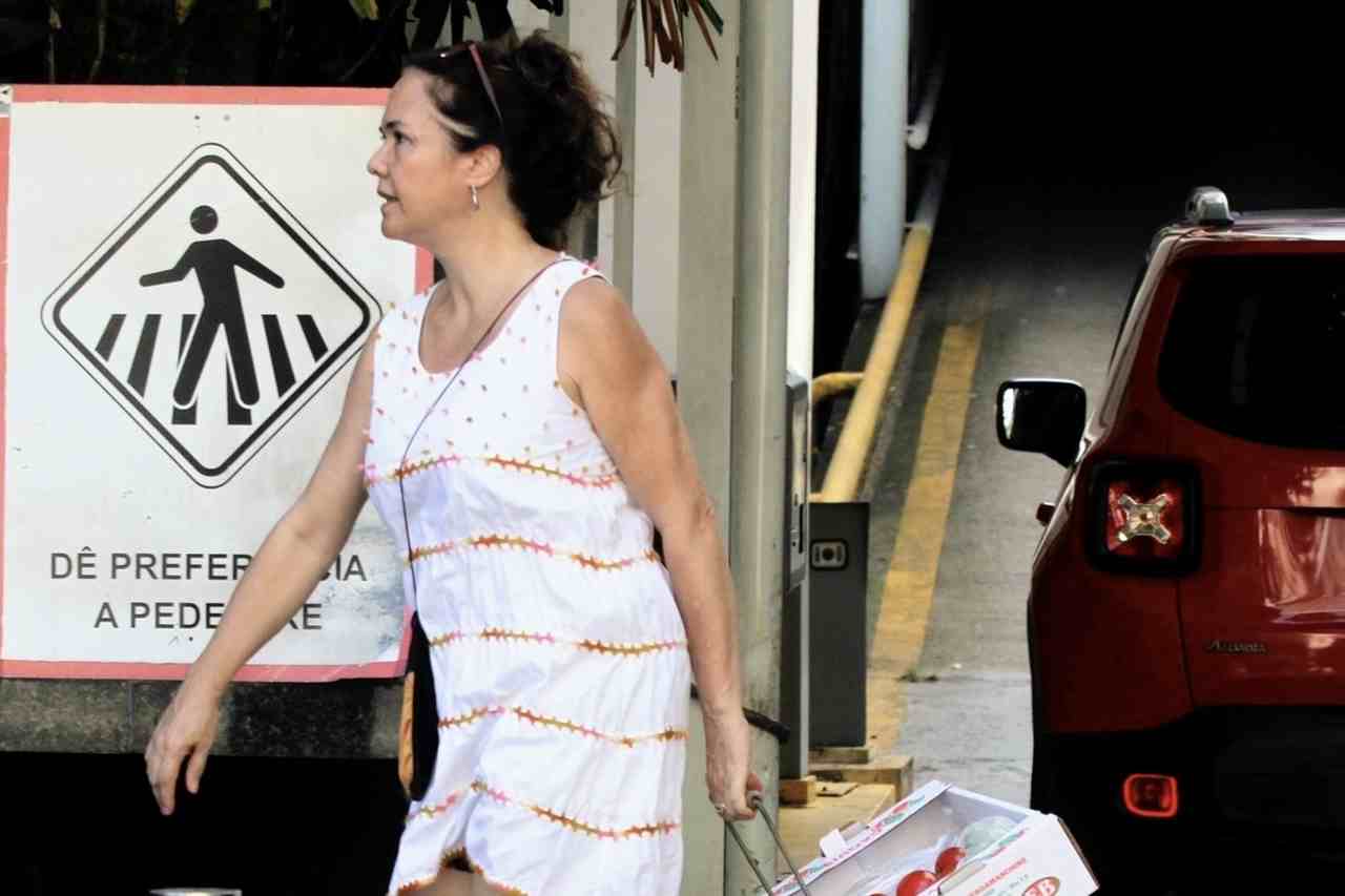 Lembra dela? Tereza Seiblitz, de 'Explode Coração', é flagrada fazendo compras no Rio