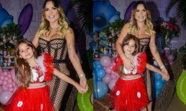 Deolane Bezerra celebra aniversário da filha com festão em SP