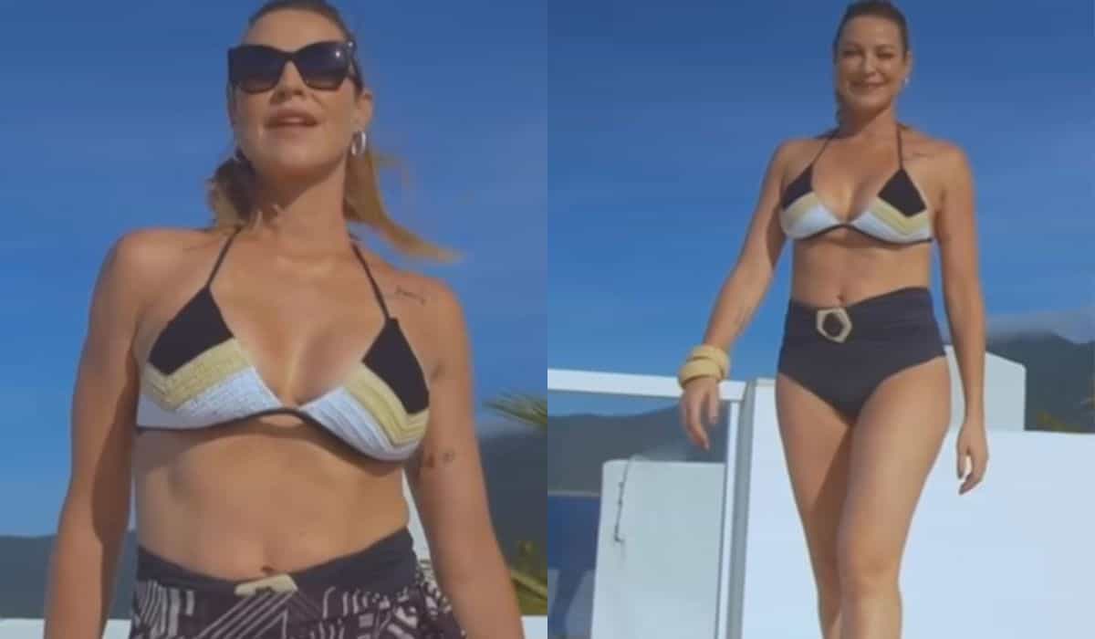 VÍDEO: Luana Piovani encanta ao exibir as curvas de biquíni: 'diva'