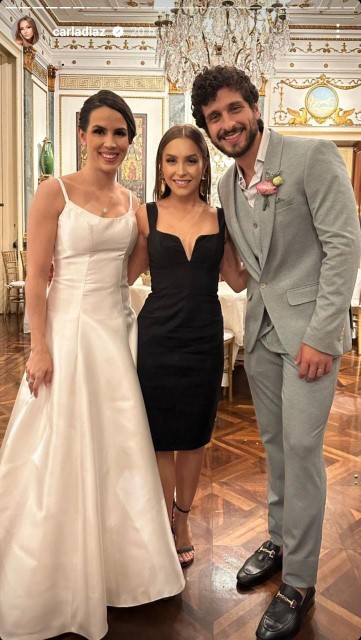 Pérola Faria e Mario Bregieira se casam com cerimônia intimista no RJ (Foto: Reprodução/Instagram)