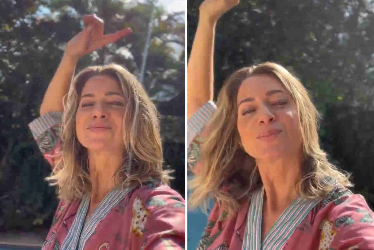 Aos 50 anos, Leticia Spiller posta vídeo dançando e ganha elogios: "Deusa"