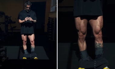 Marcos Mion exibe pernas musculosas e ganha elogios: "Que delícia"