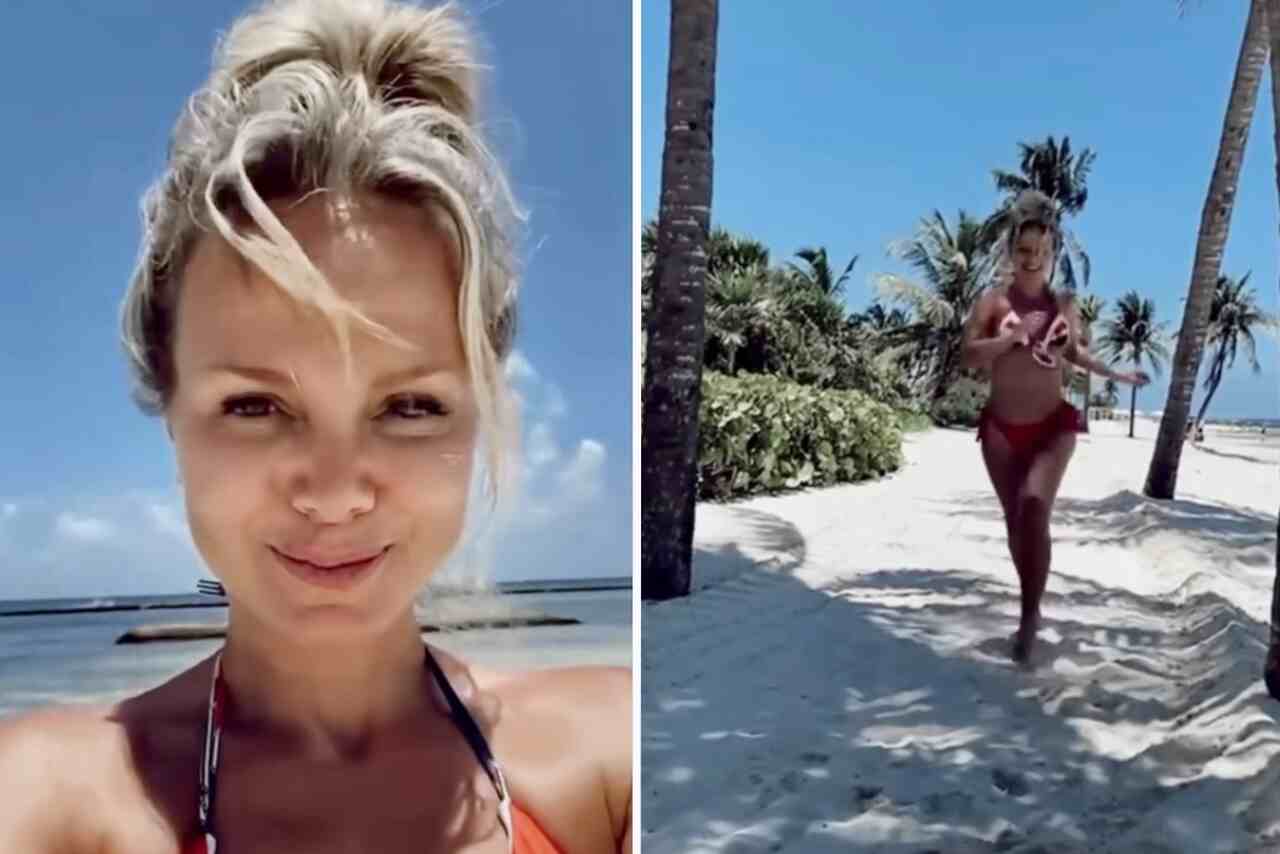 Eliana posta vídeo na praia e fãs reagem: "Britney Spears brasileira"
