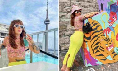 Priscilla Alcântara posta cliques de primeiro dia no Canadá: "Amo esse lugar"