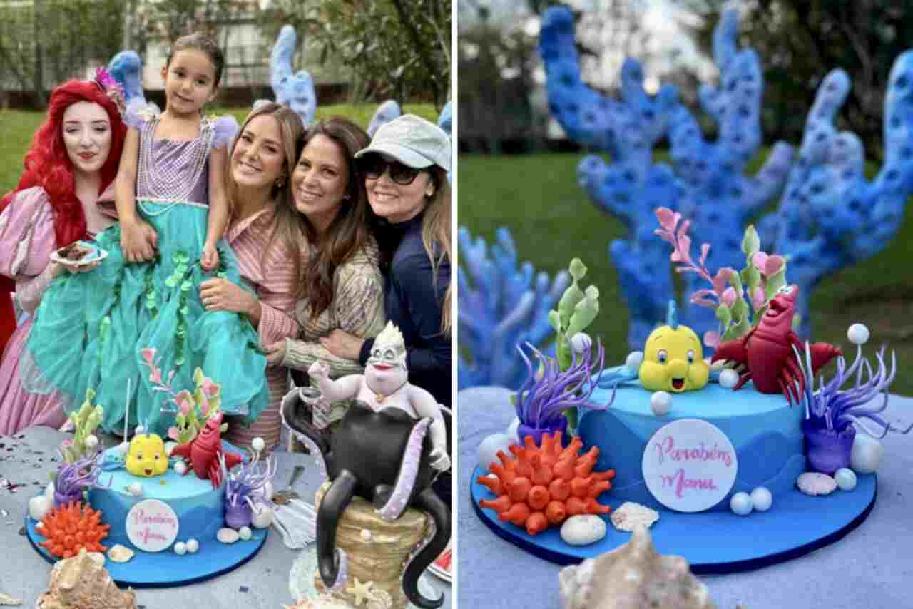 Ticiane Pinheiro celebra aniversário de 4 anos da filha caçula, Manuella