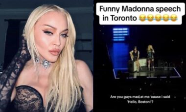 Vídeo divertido: Madonna erra nome de cidade durante show e brinca com os fãs