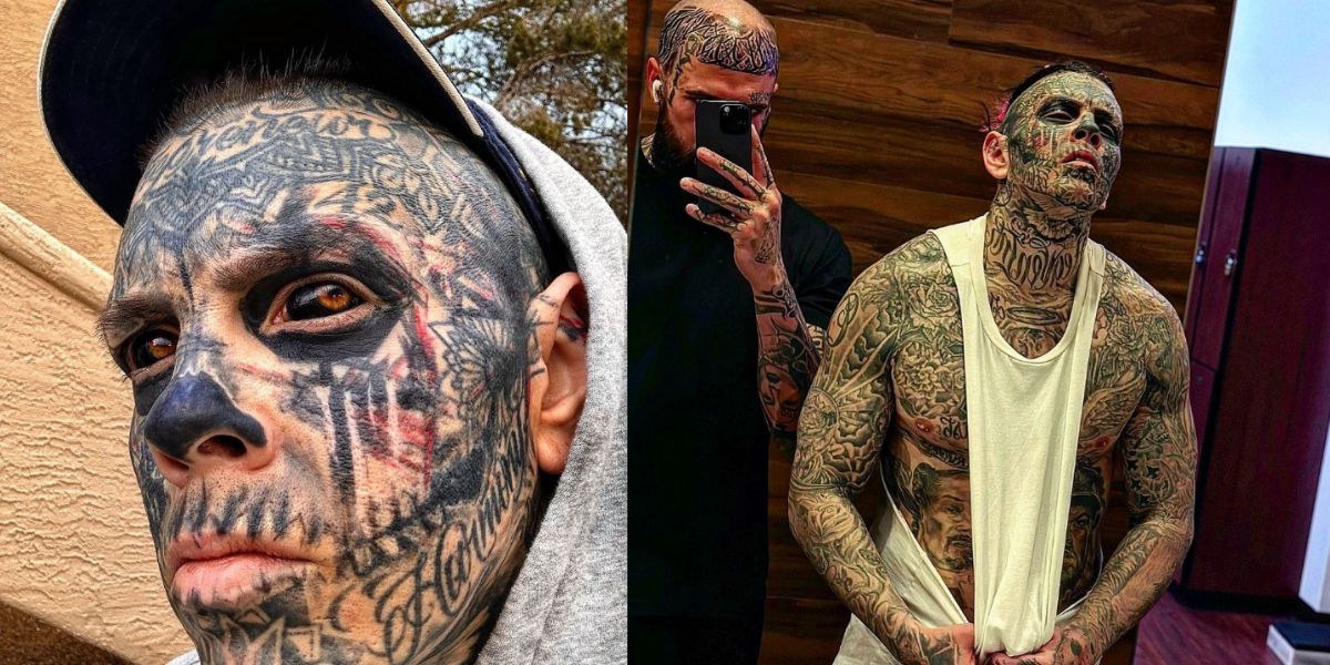 TikToker revela porque gastou 10 mil dólares para tatuar os olhos