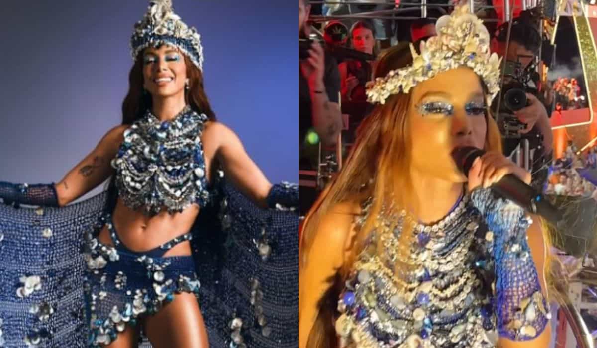 Anitta interrompe trio elétrico após ver confusão no Carnaval de Salvador, no Brasil 