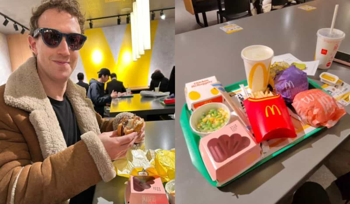 Mark Zuckerberg hyller McDonald's i Japan: 'gi det en Michelin-stjerne'