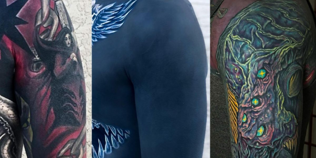 Influencer canadees toont lichaam na het uitgeven van $95.000 aan tatoeages