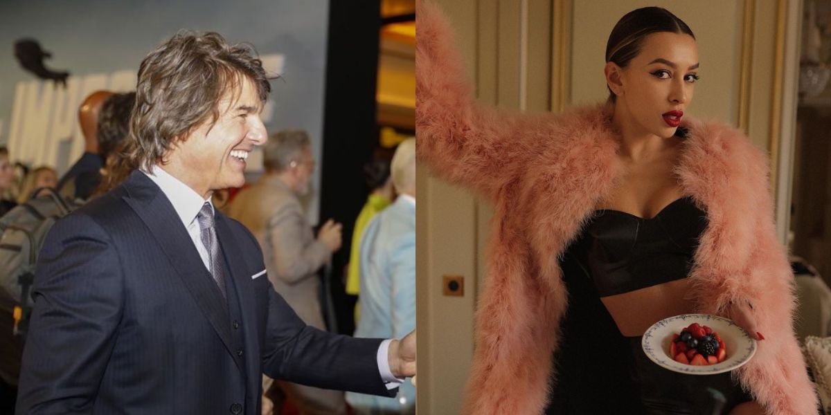 L'attore Tom Cruise è fidanzato con la socialite Elsina Khayrova. Foto: Riproduzione/Instagram @tomcruise @elsina_k
