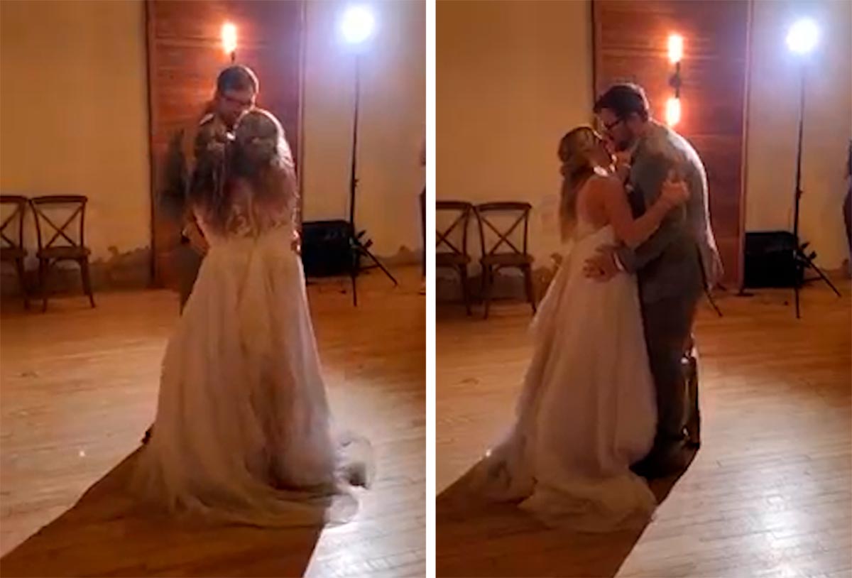 Siamesiske tvillinger Abby og Brittany Hensel deler video fra hemmeligt bryllup. Fotos og videoer: Gengivelse Facebook @heidi.bowling.1 og Tiktok @abbyandbrittanyhensel