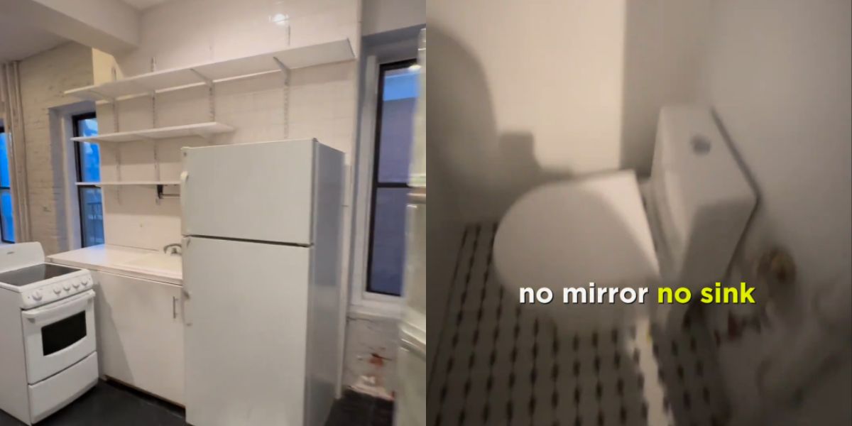 Controversiële video: influencer toont piepklein appartement in New York dat 3.495 dollar per maand kost