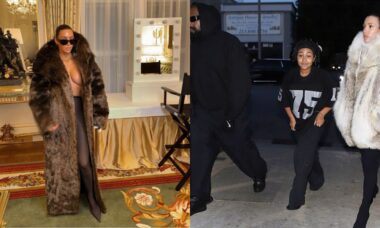 Fanit kutsuvat Kim Kardashiania “Kim Censoriksi” molempien naisten ulkonäön samankaltaisuuden vuoksi. Kuva: Toisinto Twitter @KimKardashian @GAGEmusicx