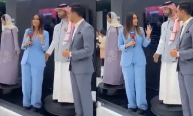 Robô IA causa polêmica ao importunar uma jornalista durante um evento na Arábia Saudita