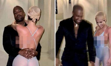 Kanye West dá soco na cara de homem depois que sua esposa foi agarrada na rua (Foto: Reprodução/Instagram)