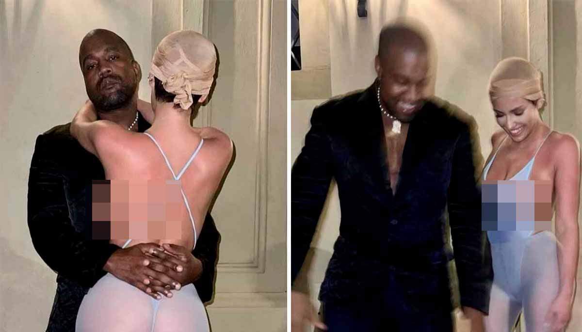 Kanye West dá soco na cara de homem depois que sua esposa foi agarrada na rua (Foto: Reprodução/Instagram)