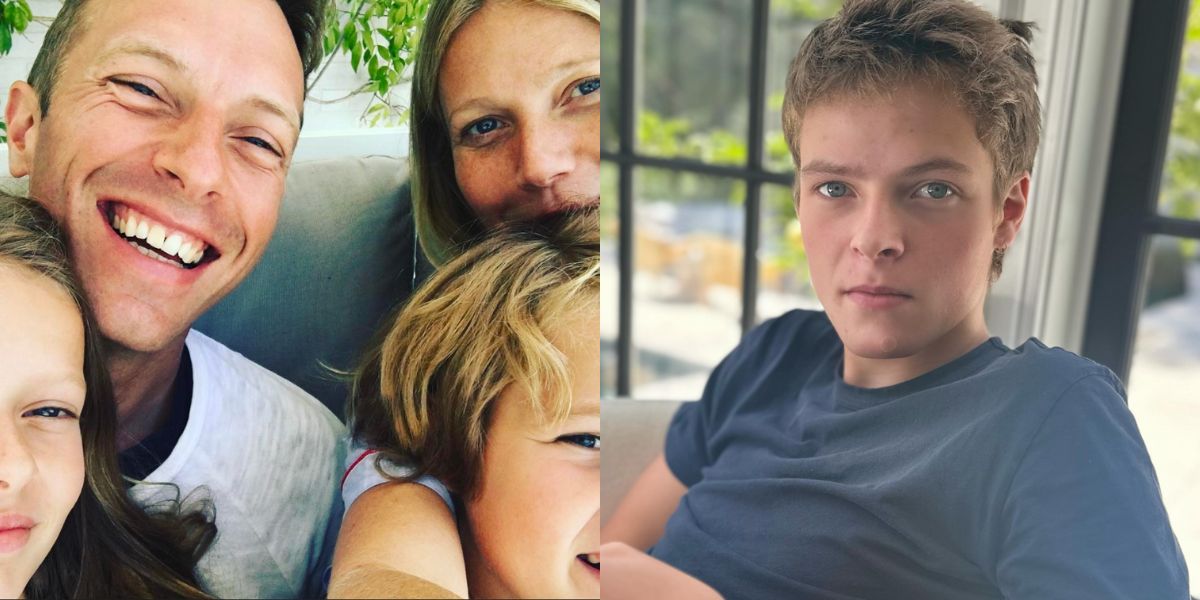 Moses, figlio di Gwyneth Paltrow e Chris Martin, è identico al padre in una foto pubblicata su Instagram per festeggiare il suo 18° compleanno.