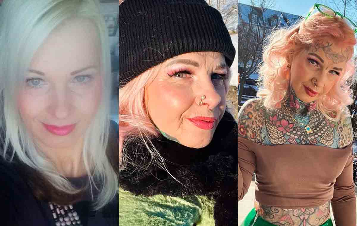 Världens mest tatuerade mormor visar upp kroppsförvandling efter att ha spenderat över 30 000 dollar (Instagram / @tattoo_butterfly_flower)