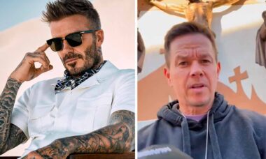 David Beckham Processa Mark Wahlberg e Reivindica Perdas de US$ 10 Milhões em Acordo com F45 Training. Fotos: Instagram @davidbeckham e @markwahlberg