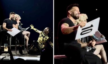 Fãs de Ricky Martin notam "volume" nas calças do cantor durante show de Madonna